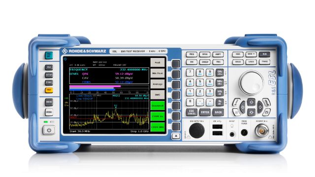 R&S羅德與施瓦茨 ESL3 EMI電磁干擾測量接收機，頻率 9 kHz to 3 GHz