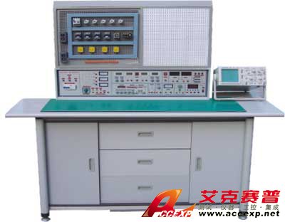 HYKL-840C 通用電工、模電、數電、電拖（帶直流電機）實驗與電工、模電、數電、電拖（帶直流電機）技能實訓考核綜合裝置