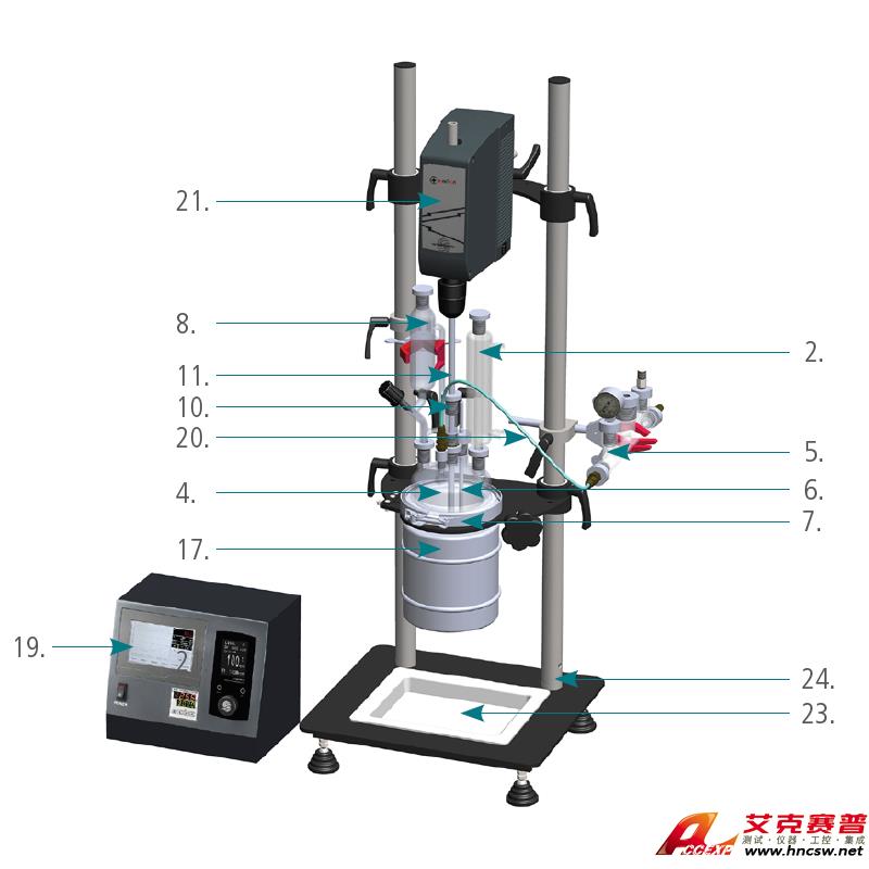 JULABO優(yōu)萊博 5000ml壓力反應(yīng)釜，（ 150mm法蘭開(kāi)口）JRS-6423-22