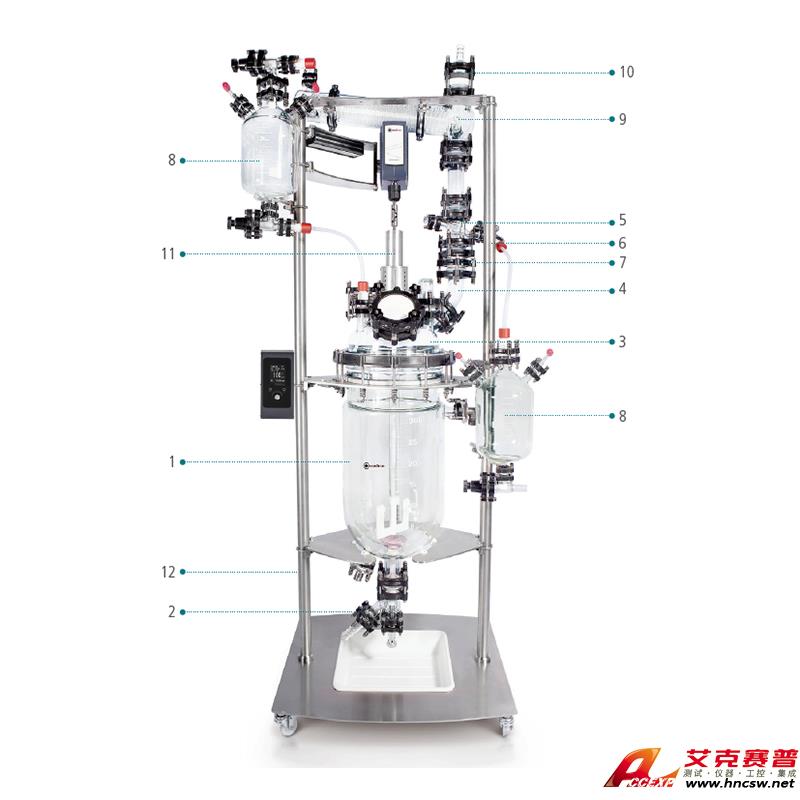 JULABO優萊博 100L中試反應釜（臥式冷凝器）, KC-PLUS-CH100L