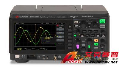 keysight是德 DSOX1202G 示波器：70/100/200 MHz，2 個模擬通道