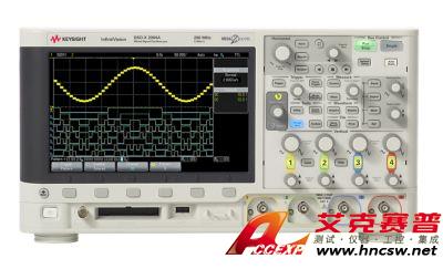 keysight是德 DSOX2004A 示波器：70 MHz，4 個(gè)模擬通道